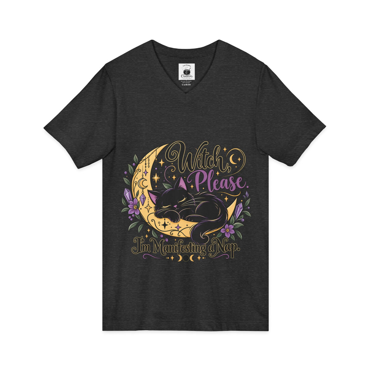 Witch Please V-Neck Tee