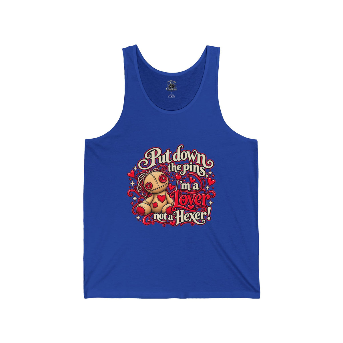 My Name Is Poppet Teddy Bear Love Jersey Tank
