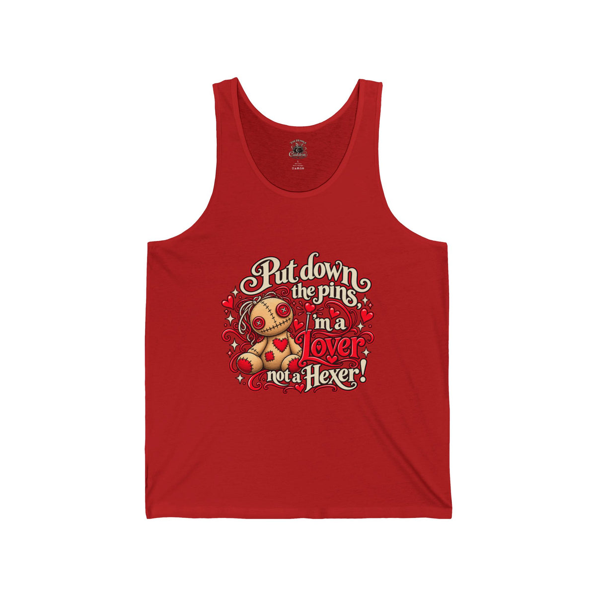 My Name Is Poppet Teddy Bear Love Jersey Tank