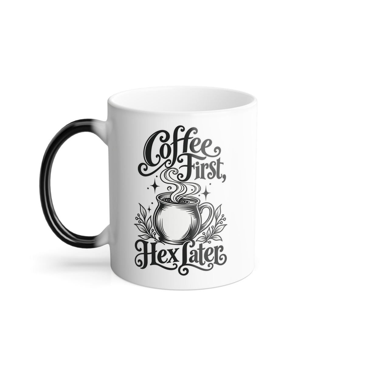 Coffee Now Hex Later Color-Changing Mug