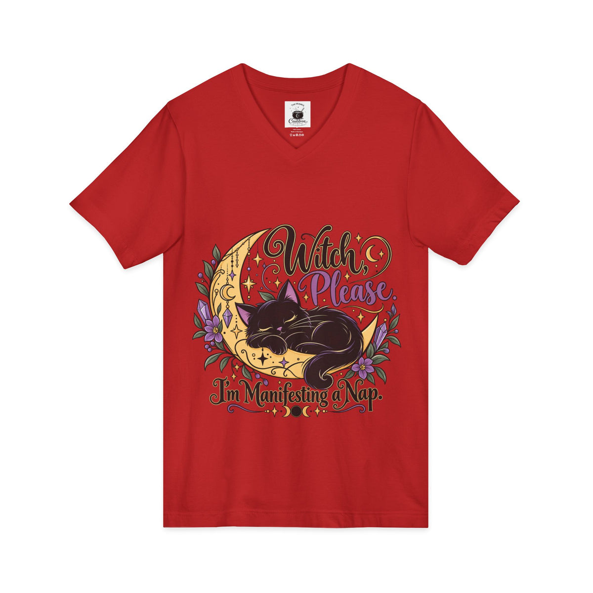 Witch Please V-Neck Tee