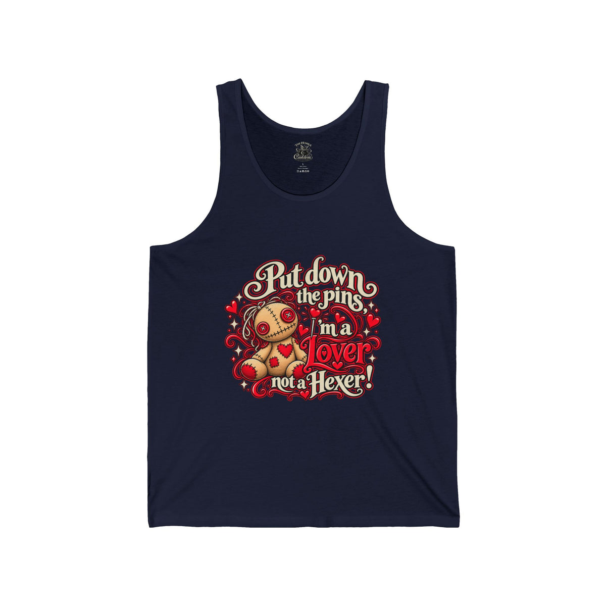 My Name Is Poppet Teddy Bear Love Jersey Tank