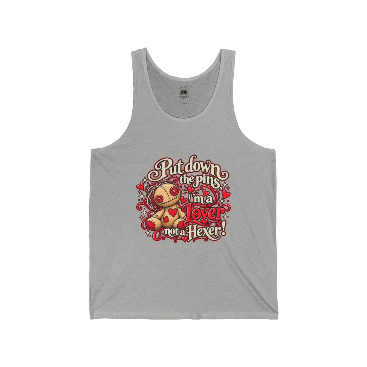My Name Is Poppet Teddy Bear Love Jersey Tank