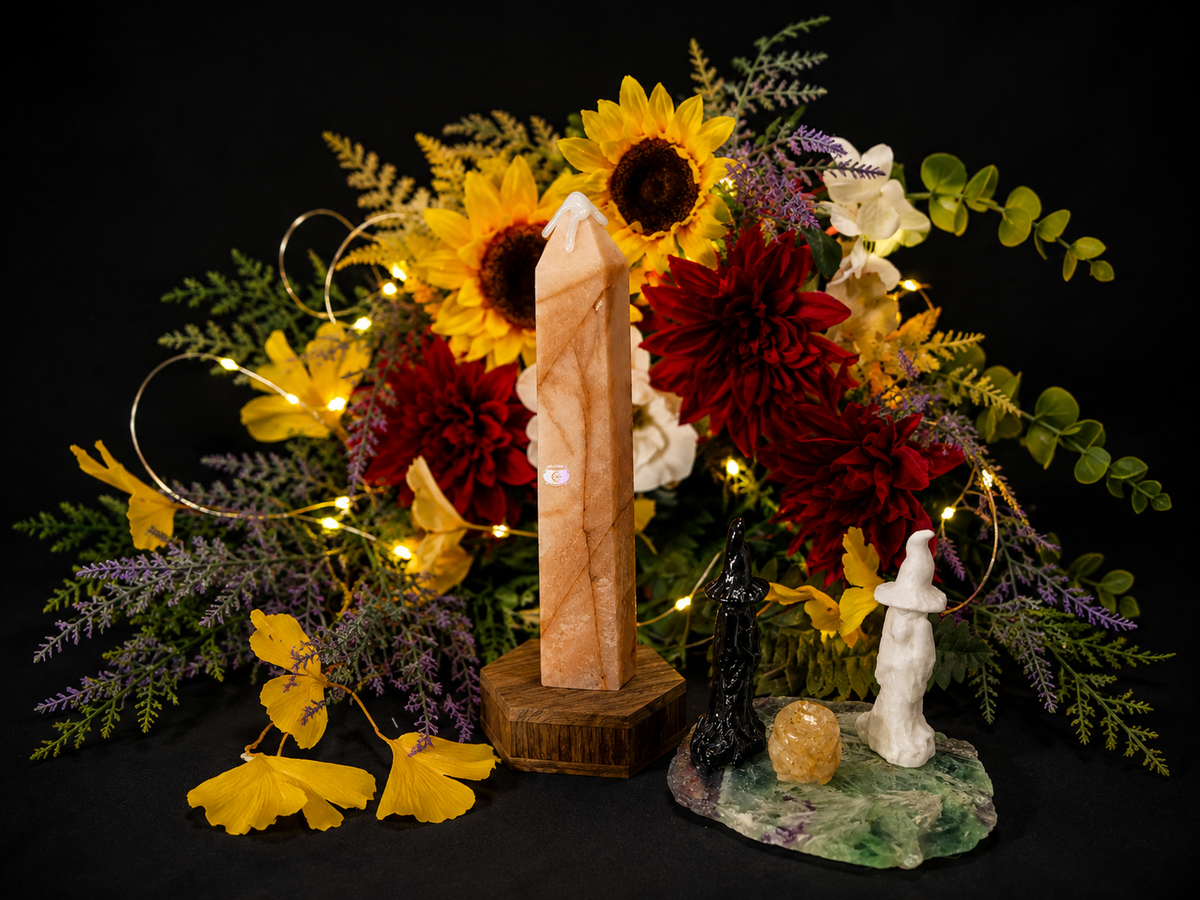 Hematoid Quartz Tower