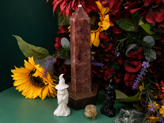 Strawberry Quartz Tower