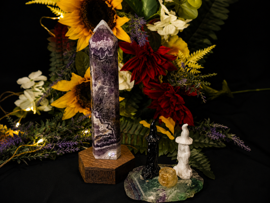 Chevron Amethyst Tower